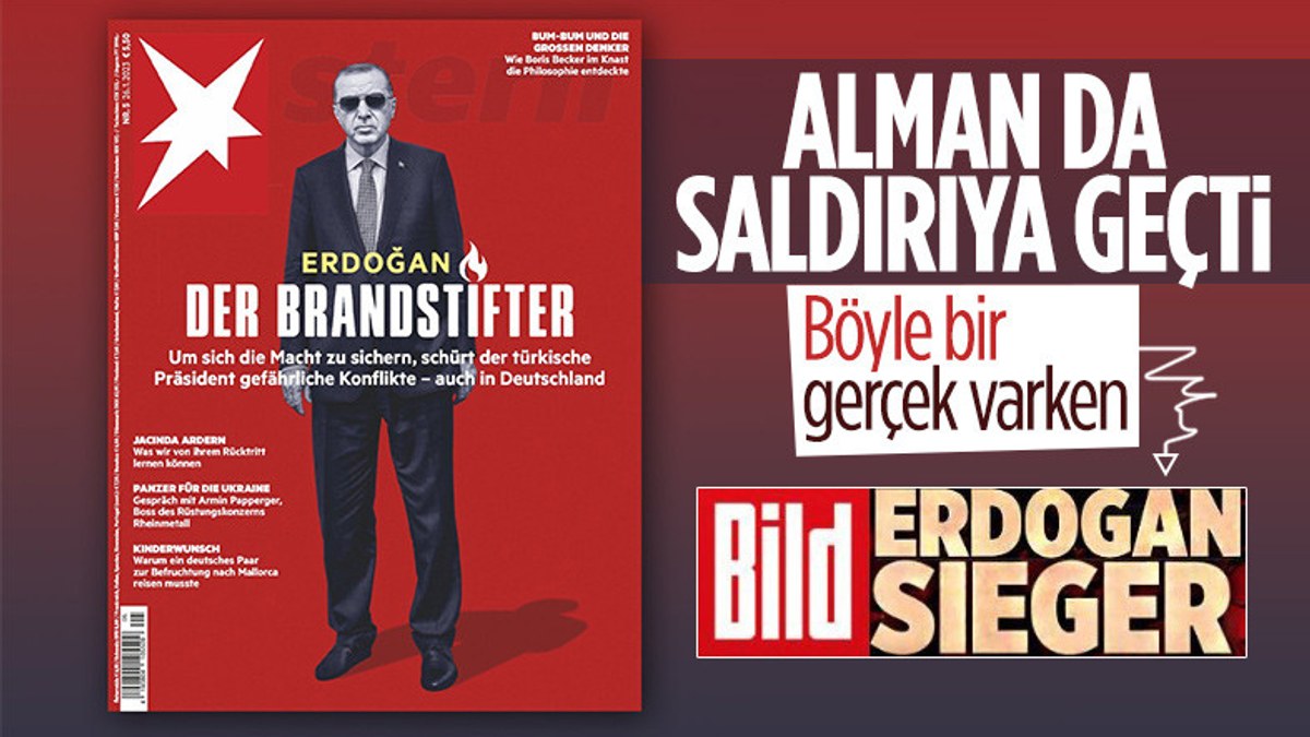 Alman dergisi, Cumhurbaşkanı Erdoğan'ı hedef aldı