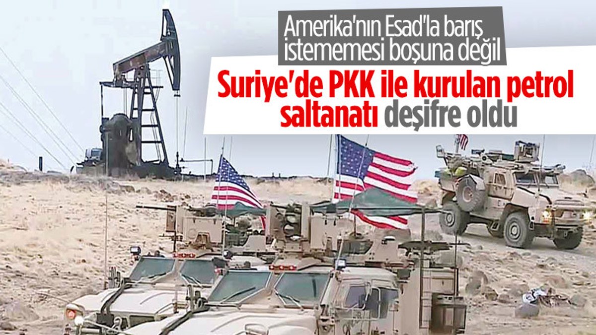 Suriye'de PKK/YPG'nin petrol şirketi yapısı deşifre edildi