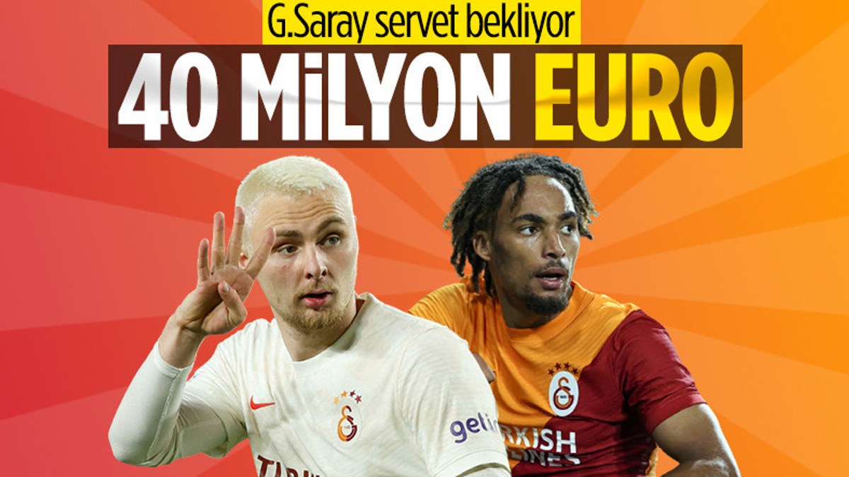 Galatasaray Boey ve Nelsson'dan 40 milyon euro bonservis bekliyor