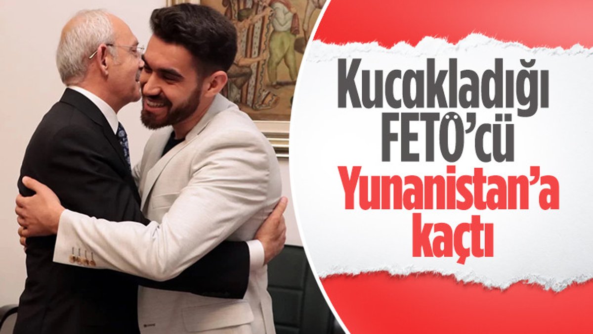 Kılıçdaroğlu'nun ağırladığı FETÖ'cü Taha Furkan Çetinkaya yurt dışına kaçtı