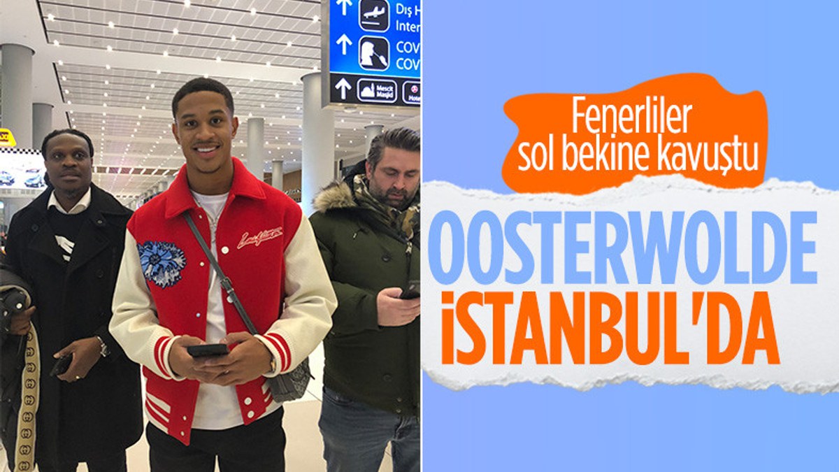 Jayden Oosterwolde, Fenerbahçe için İstanbul'a geldi