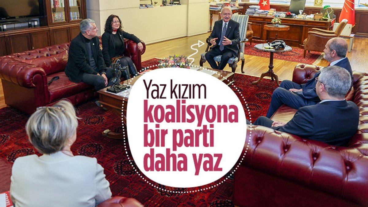 CHP Genel Başkanı Kemal Kılıçdaroğlu Sol Parti yöneticilerini kabul etti