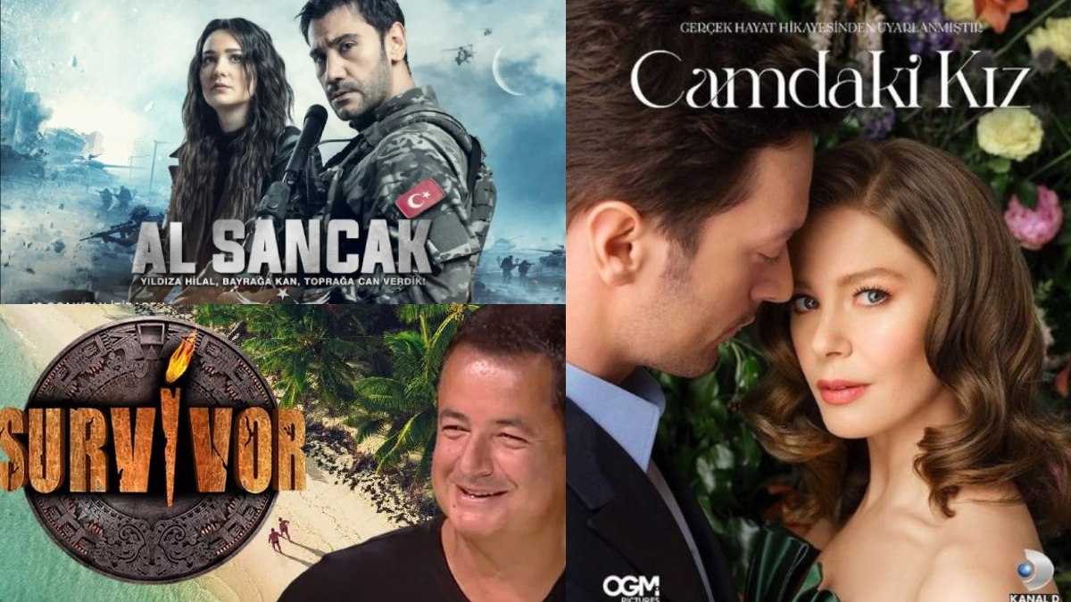 2 Şubat Perşembe reyting savaşı sona erdi! İşte Survivor 2023, Al Sancak, Camdaki Kız reyting sonuçları…