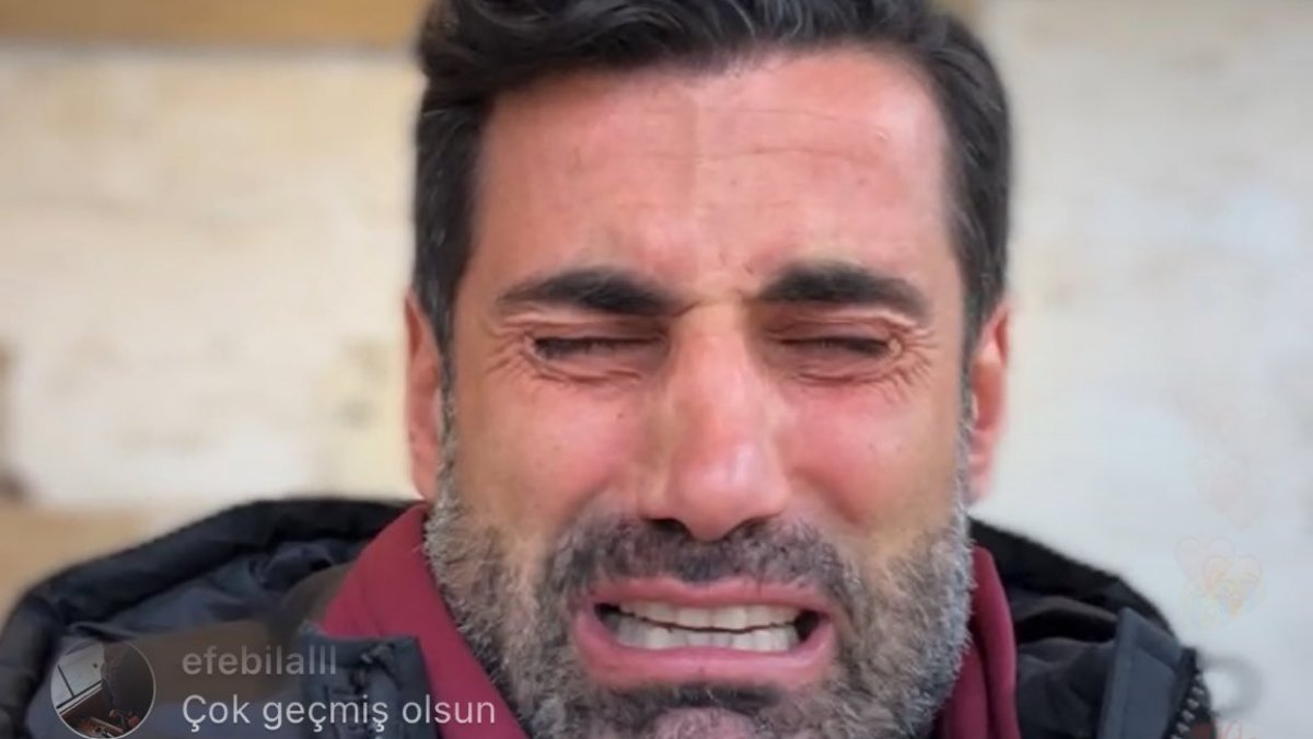 Volkan Demirel'in gözyaşları: İnsanlar enkaz altında, yardım edin