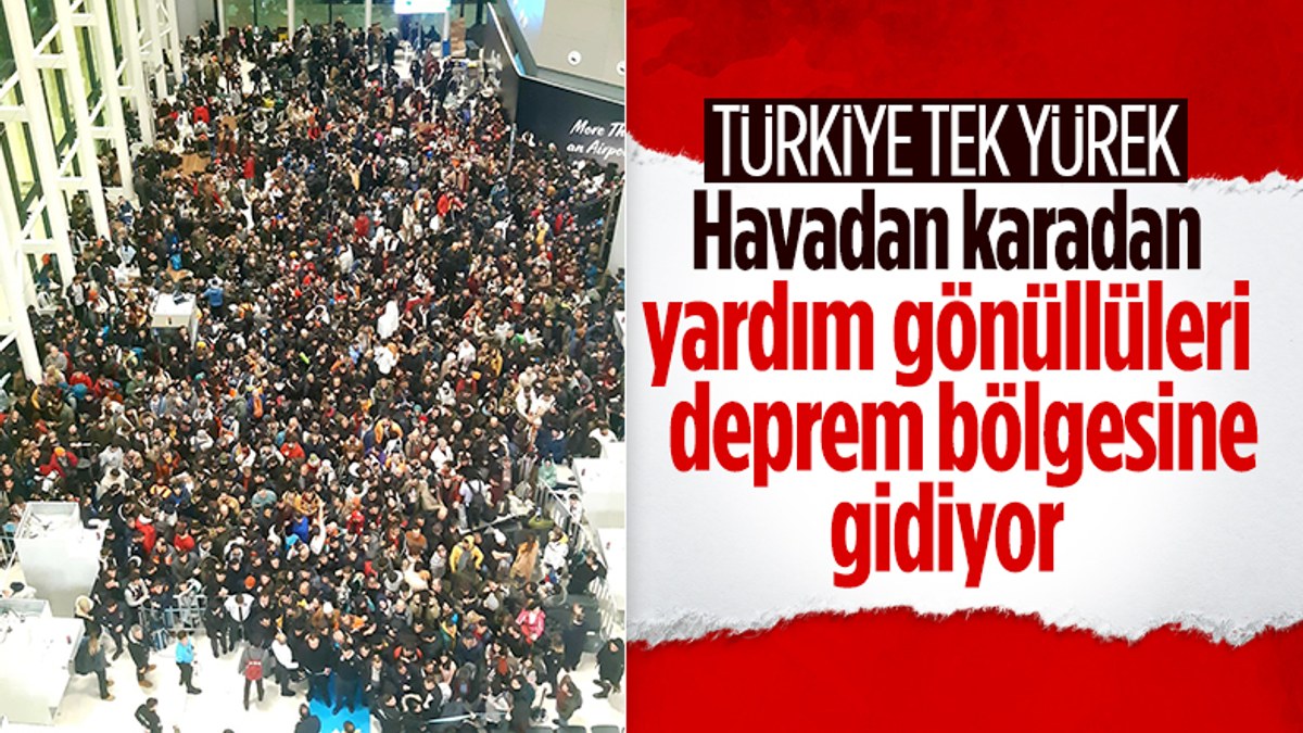 Türkiye birbirine kenetlendi: Binlerce gönüllü afet bölgesine gitmek için seferber oldu