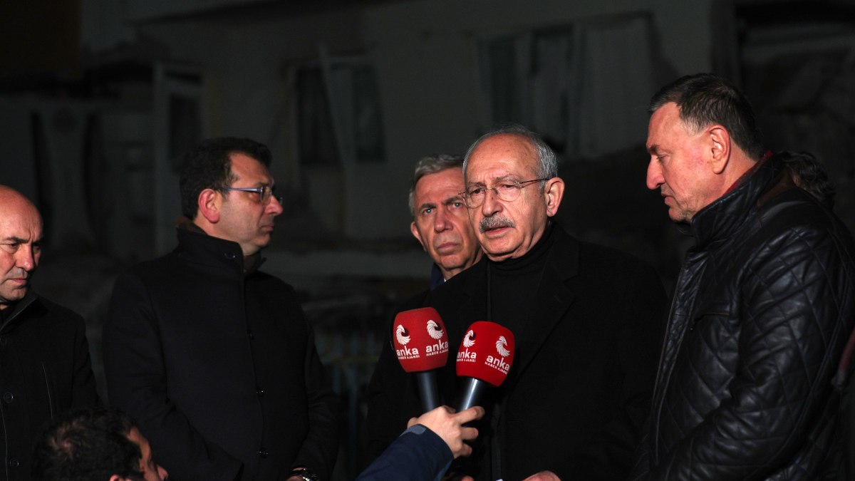 Kemal Kılıçdaroğlu deprem üzerinden siyasete başladı