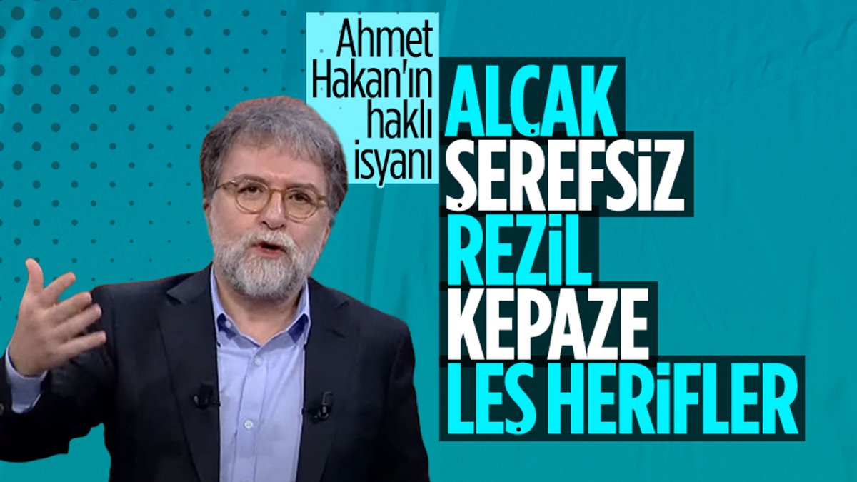 Ahmet Hakan'dan eleştirilere yazı ile cevap: Leş herifler