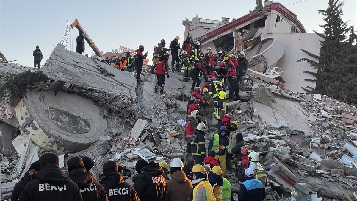 Kahramanmaraş merkezli depremin beşinci gününde acı bilanço