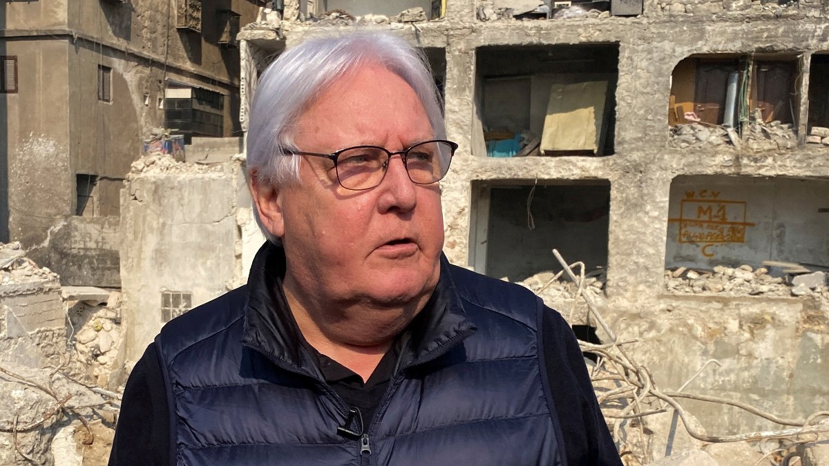 Martin Griffiths: Suriye'de muhaliflerin kontrolündeki bölge için yardım edeceğiz