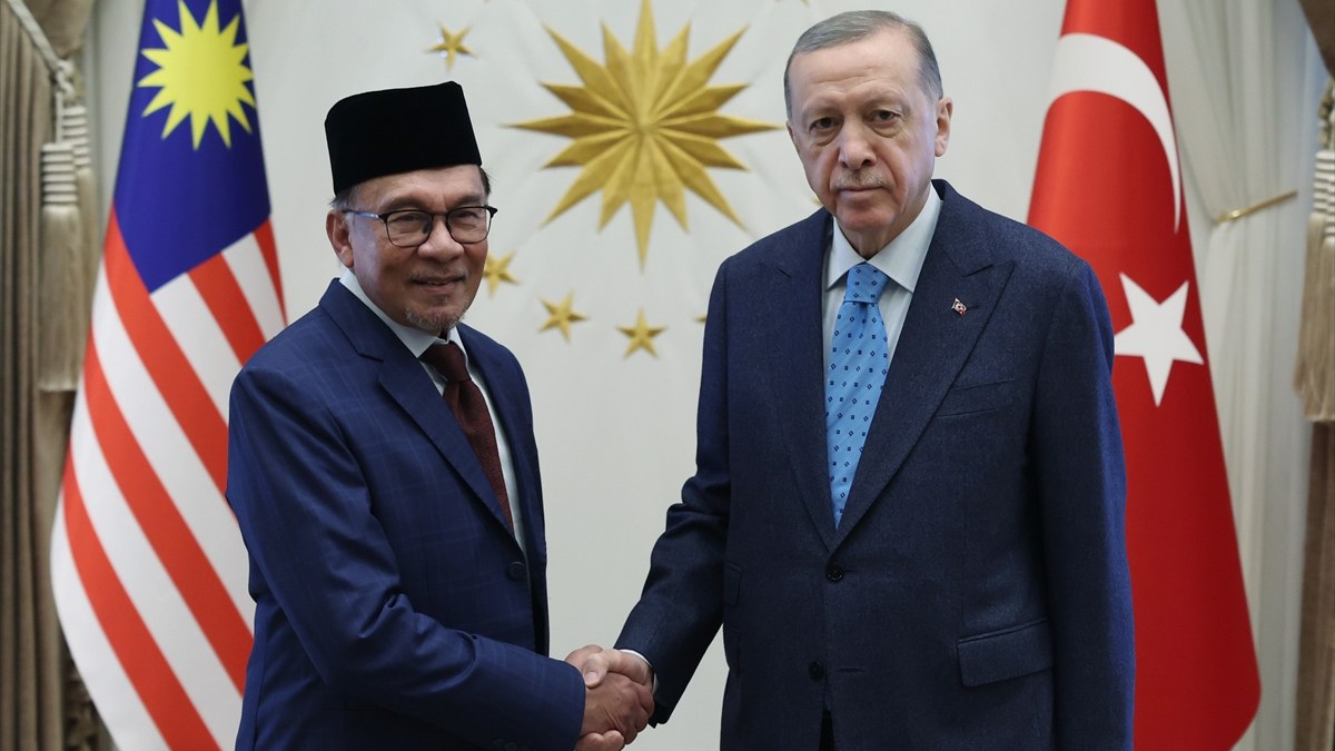 Cumhurbaşkanı Erdoğan, Malezya Başbakanı İbrahim'le görüştü