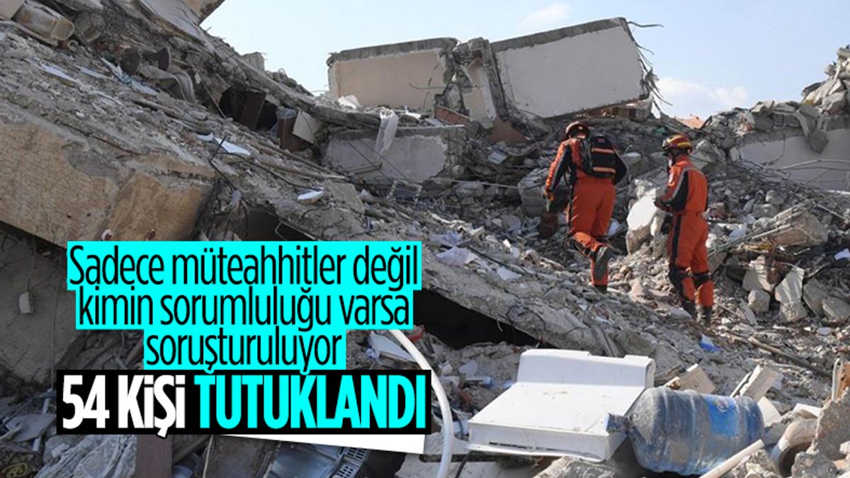 Depremde Yıkılan Binalarla Ilgili Soruşturma Kapsamında 54 Kişi Tutuklandı 2202