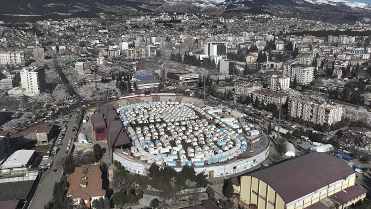 Kahramanmaraş'ın deprem öncesi ve sonrası görüntüleri ortaya çıktı