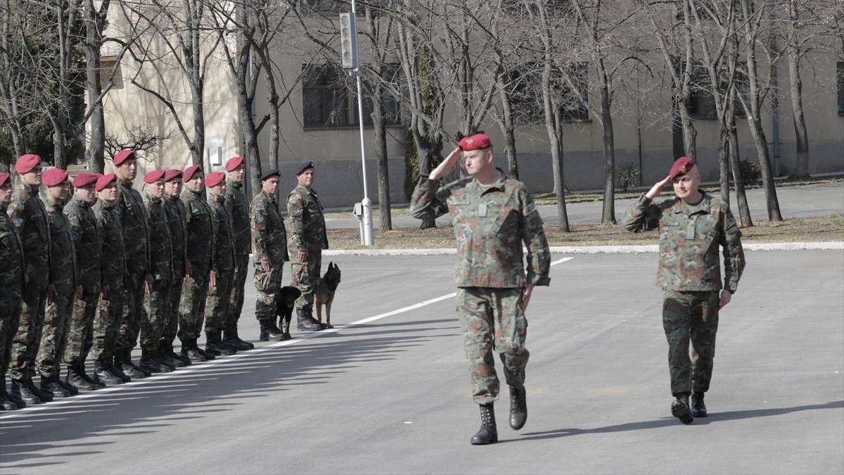 Türkiye’ye yardım için gelen Kuzey Makedonya ordusu, ülkelerine geri döndü