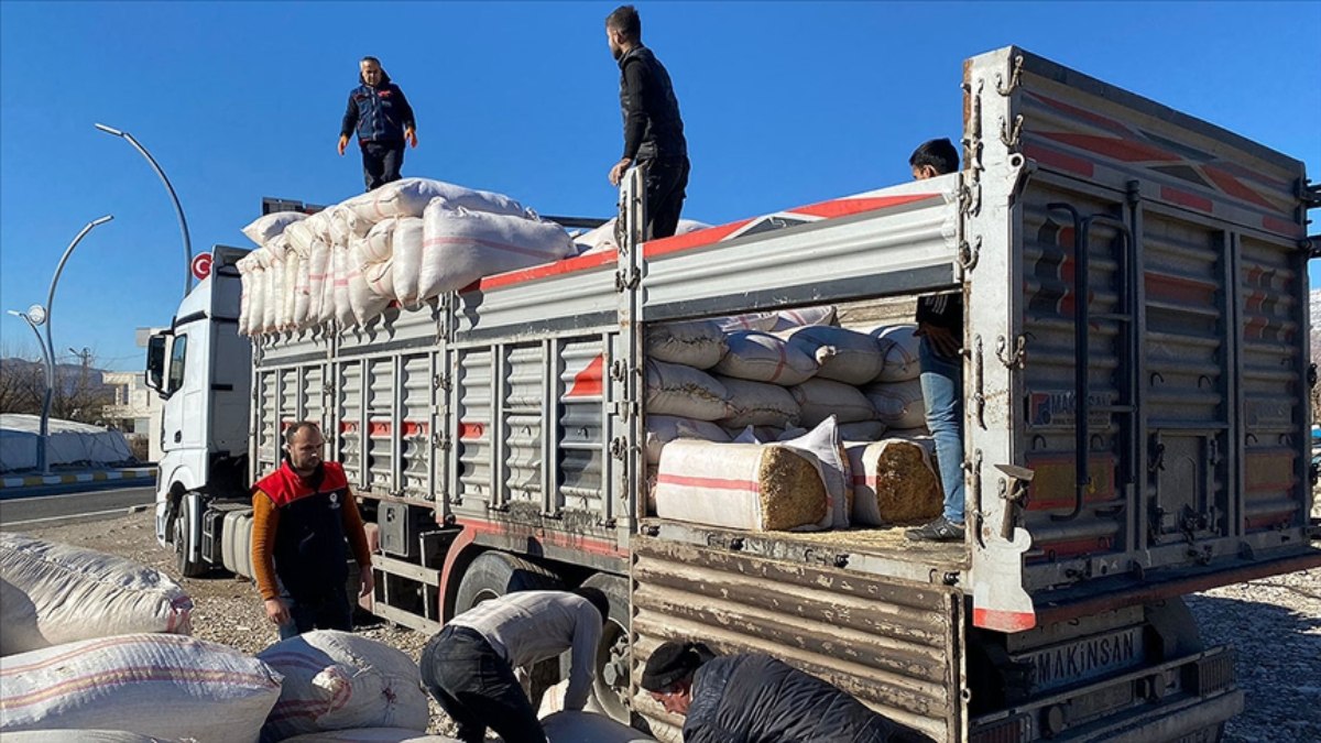 Depremzede çiftçiler unutulmadı