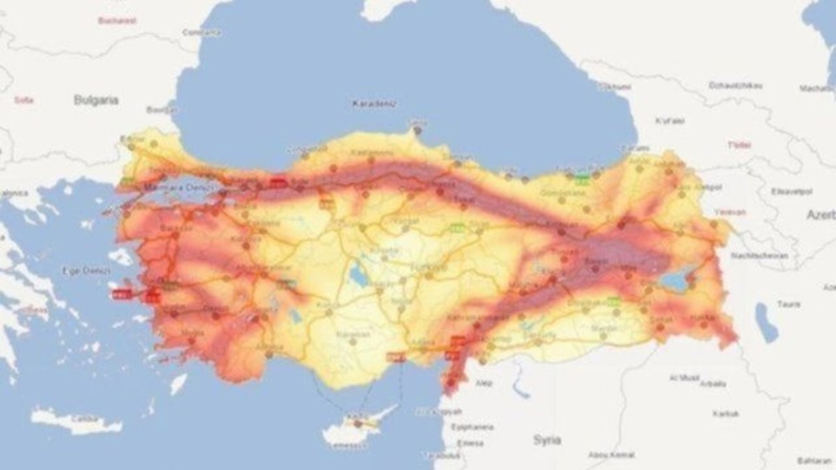 Kuzey Anadolu Fay hattı hangi illerden geçiyor? İşte Kuzey Anadolu Fay Hattı (KAF) geçtiği iller...