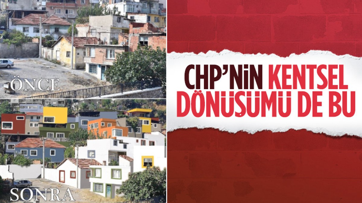 Kentsel dönüşüme karşı çıkan CHP'nin projesi alay konusu oldu