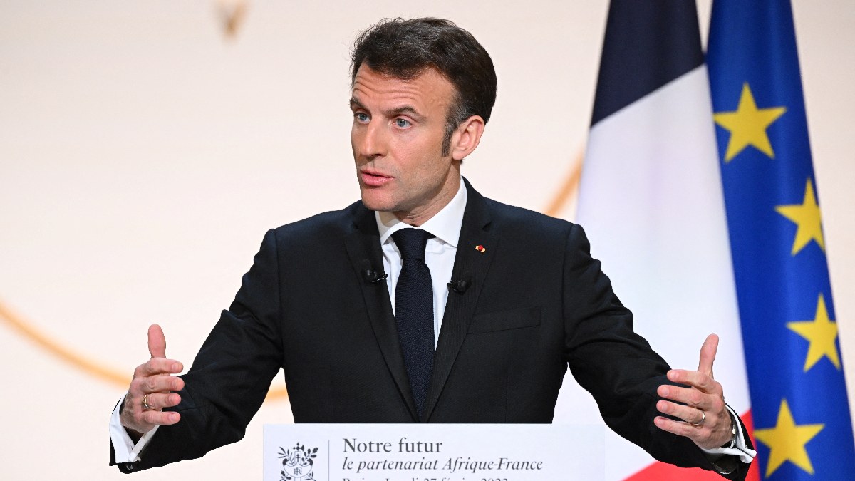 Fransa Cumhurbaşkanı Macron: Afrika'da geçmişin mirasından uzaklaşmak istiyoruz