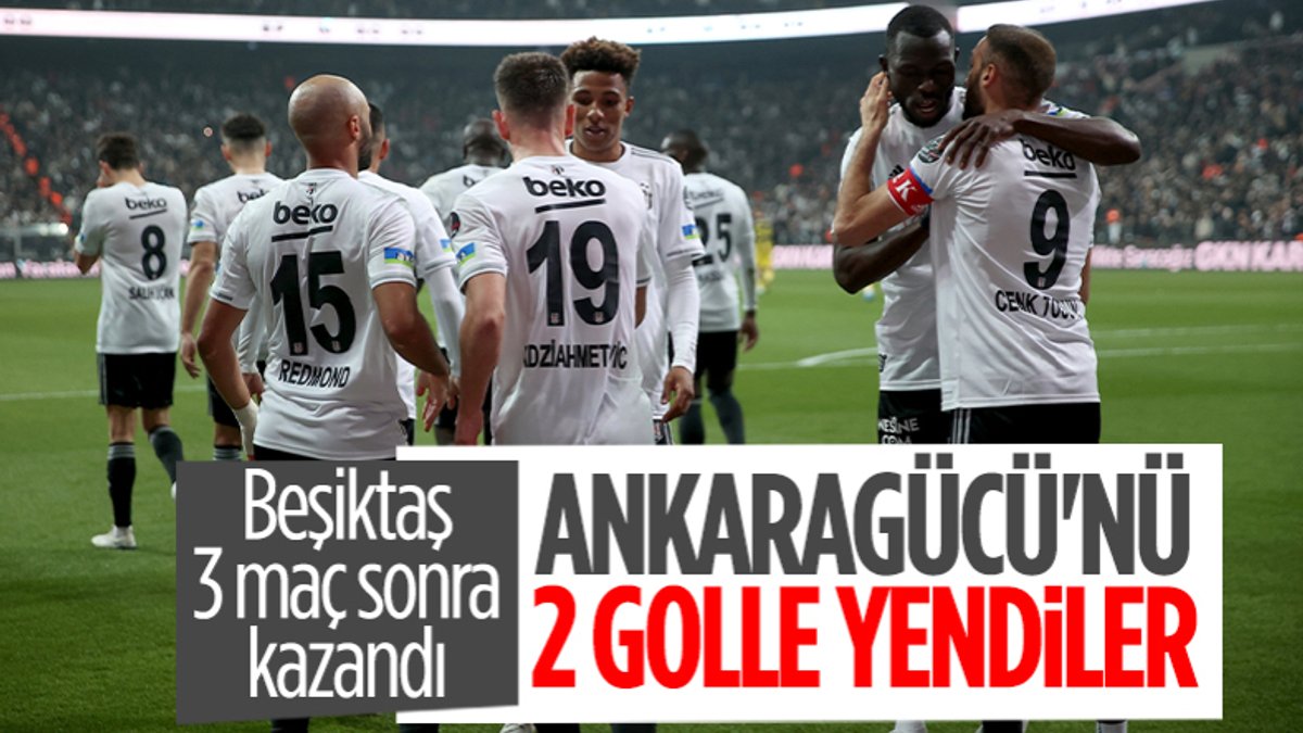Beşiktaş evinde rahat kazandı - Son Dakika Haberleri