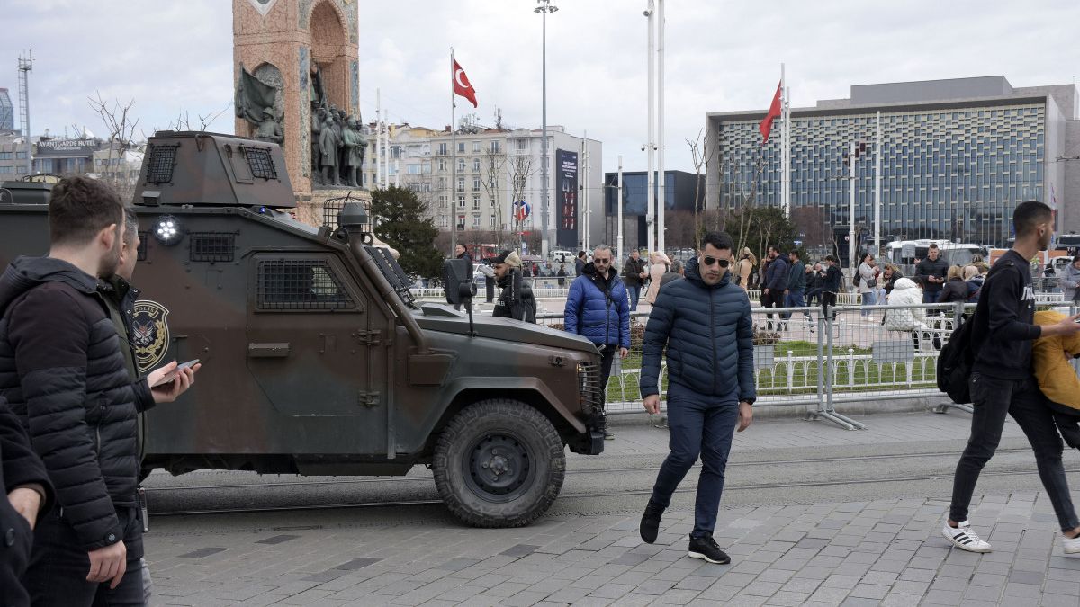 Taksim ve çevresinde 8 Mart önlemleri