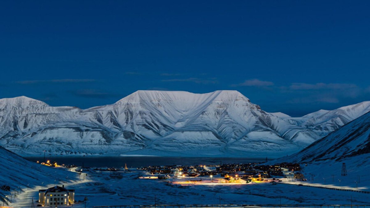 Остров Шпицберген Фото