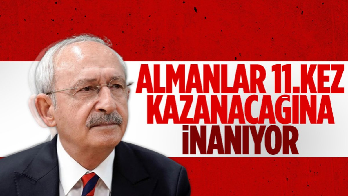 Almanya'nın eski Ankara Büyükelçisi Erdmann'dan Kemal Kılıçdaroğlu'na destek