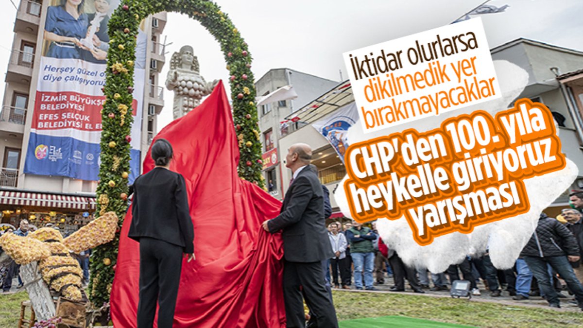 CHP'li belediyeden para ödüllü heykel yarışması
