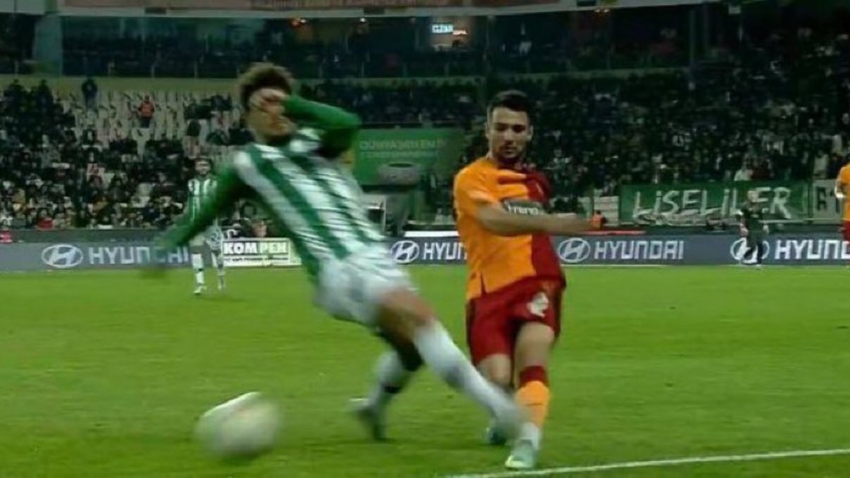 Galatasaray'ın Konyaspor maçında kırmızı kart beklentisi