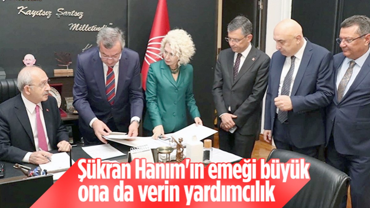 Kemal Kılıçdaroğlu adaylık evraklarını imzaladı