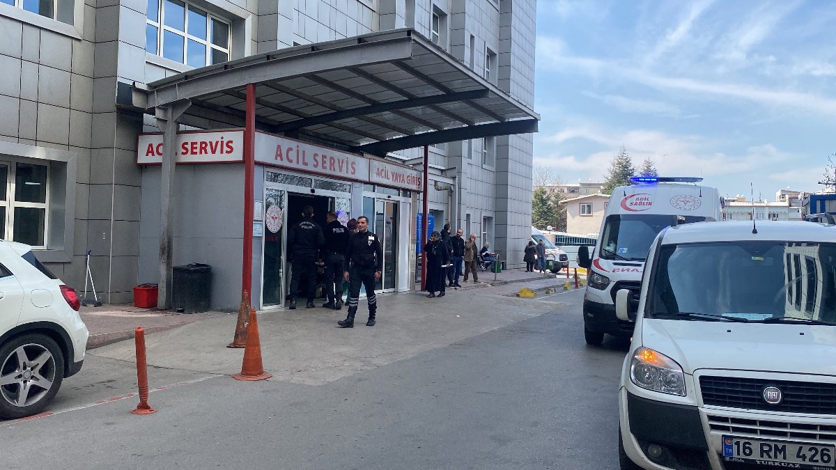 Bursa’daki hastanede kalan evsiz, doktor ilaç yazmayınca kendini yaktı