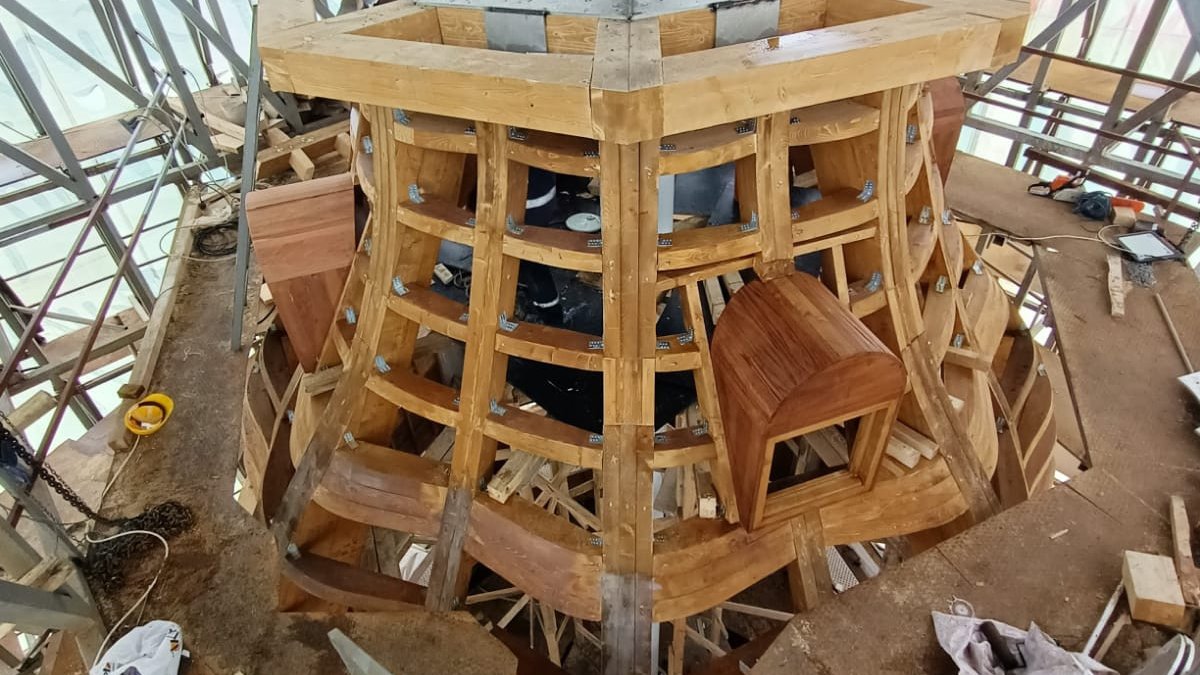 Kız Kulesi restorasyonu tamamlanıyor: Duvarlardan midye kabuğu çıktı