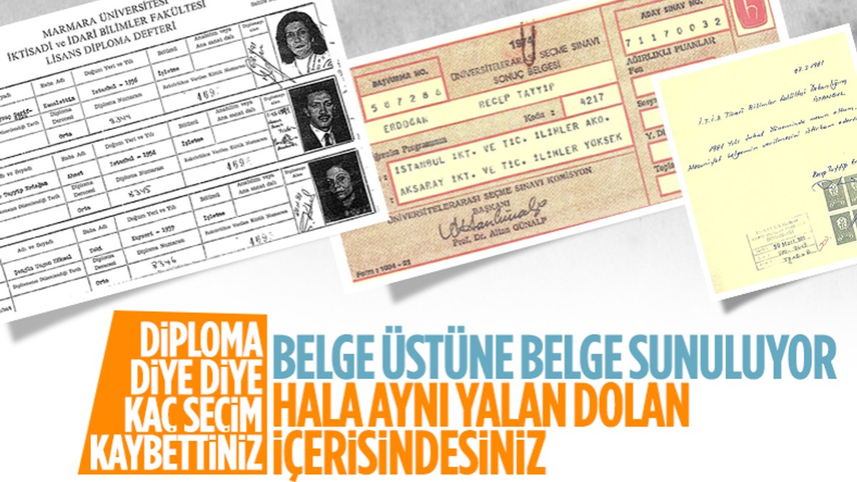 Cumhurbaşkanı Recep Tayyip Erdoğan'ın üniversite mezuniyet belgeleri