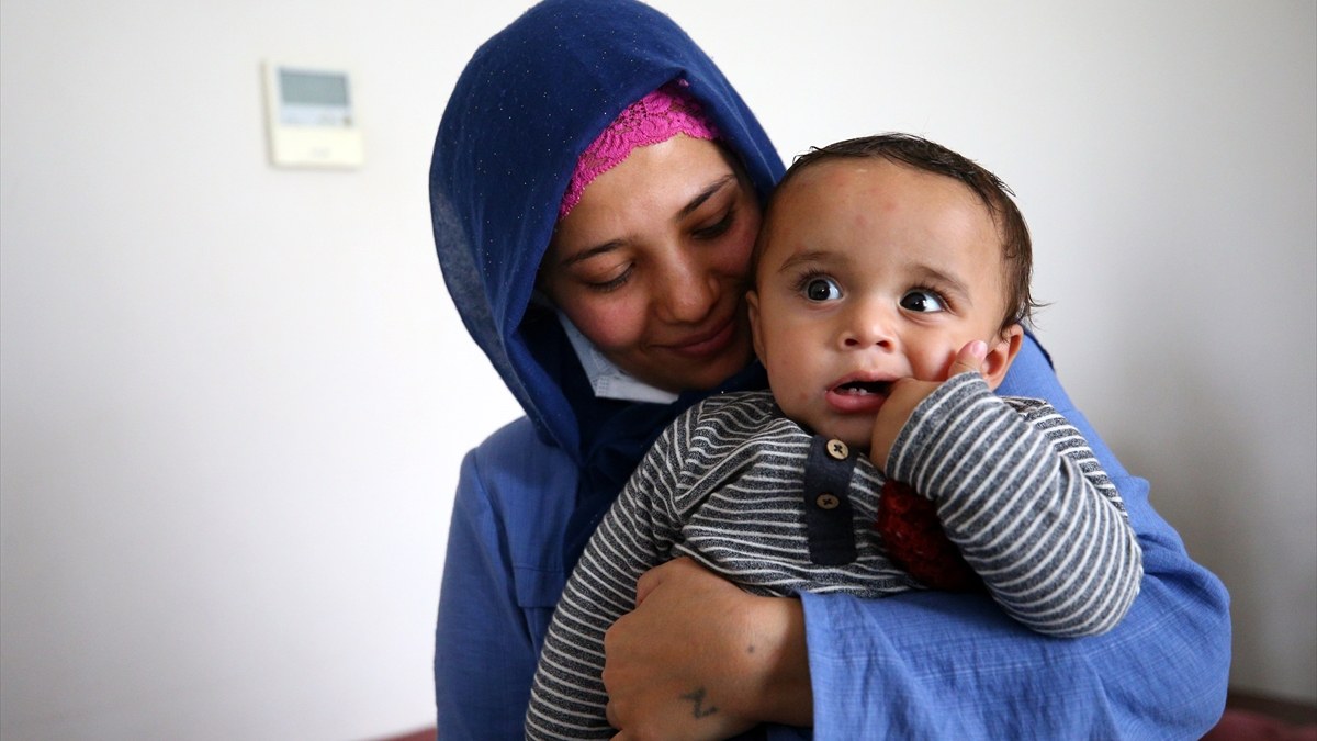 Kahramanmaraş'ta depreme yakalanan bebek 50 gün sonra ailesine kavuştu