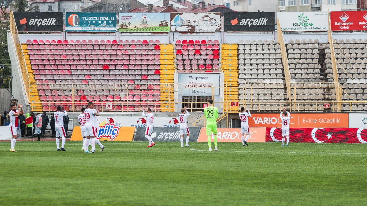 Boluspor - Samsunspor maçının ardından gerginlik yaşandı