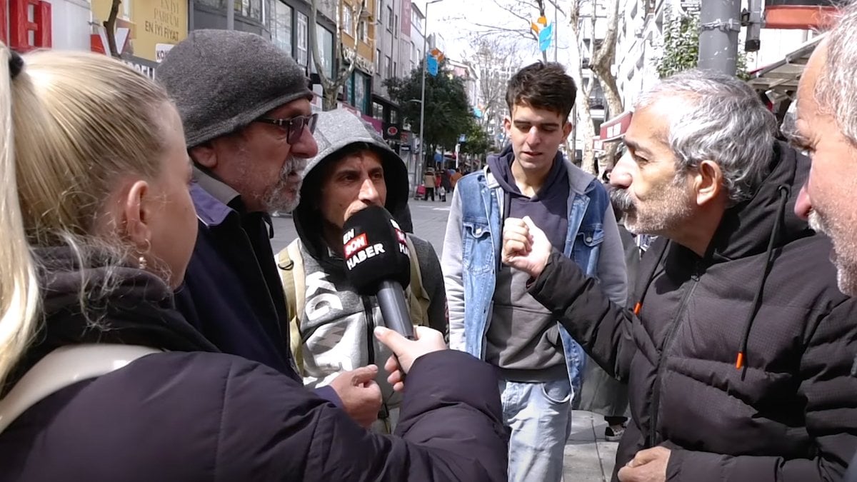 Esenler'deki sokak röportajında CHP-HDP kavgası