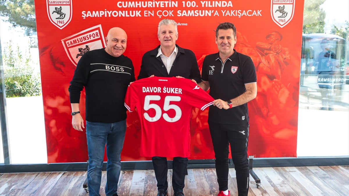 Davor Suker, Samsunspor'u ziyaret etti