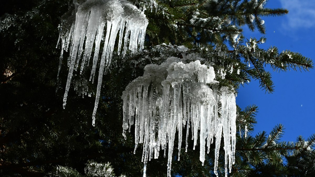 Doğu Anadolu'da hava sıcaklığı düştü! Buzlanmalar yaşandı