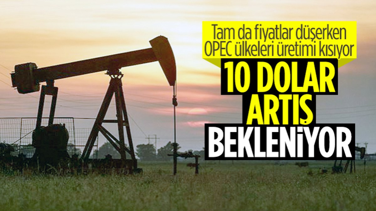 OPEC+ ülkeleri, petrol üretimini kısıyor: Varil başına 10 dolar artış bekleniyor