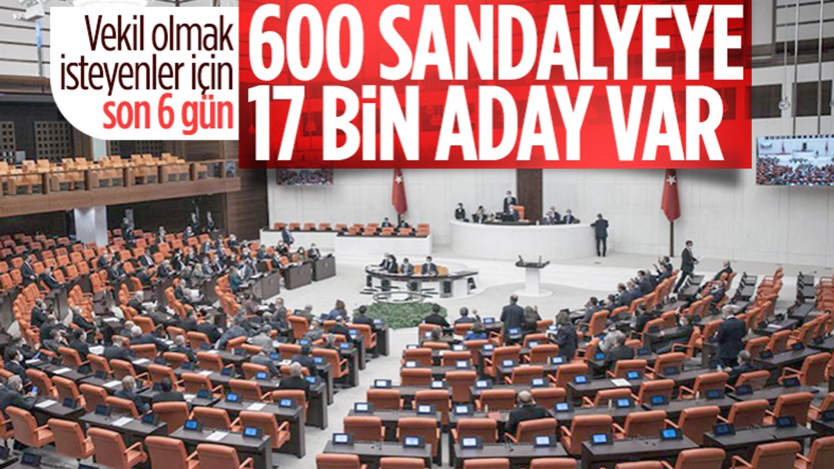 Siyasi partilerde milletvekili aday listeleri belirleniyor: 5 partiye 17 bin başvuru