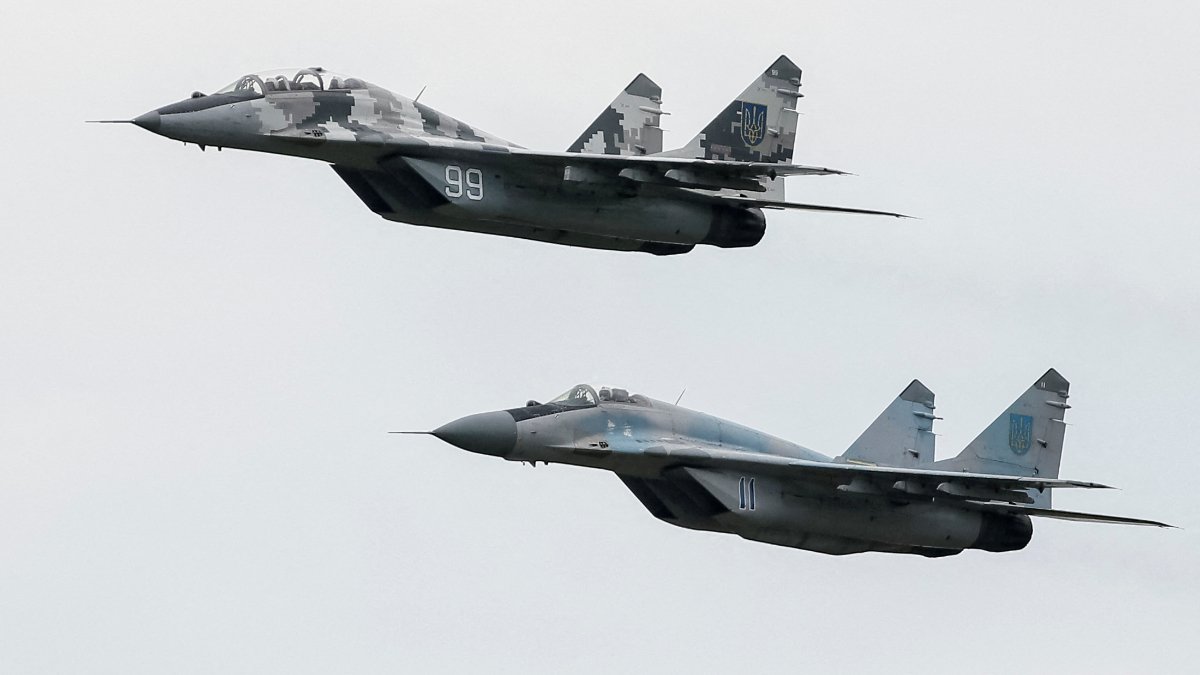Polonya, Ukrayna'ya MiG-29 uçaklarından teslim etti