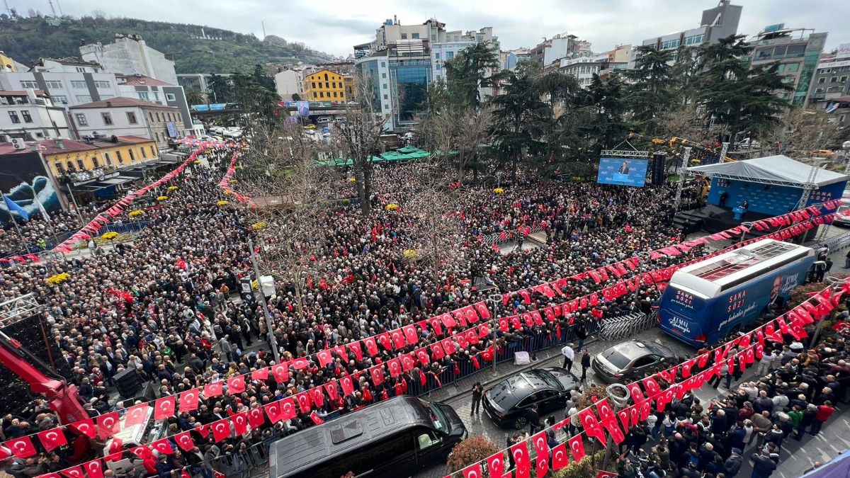 Millet İttifakı, Trabzon'da AK Parti kadar kalabalık toplayamadı