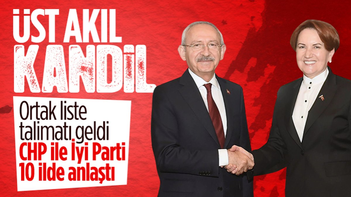 CHP ve İyi Parti arasında 10 ilde fermuar modeli anlaşması yapıldı