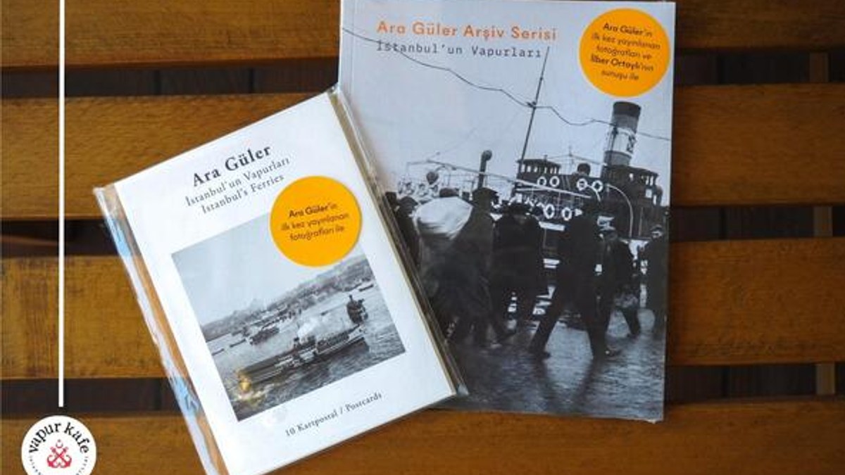 Ara Güler Arşiv Serisi İstanbul'un Vapurları kitabı