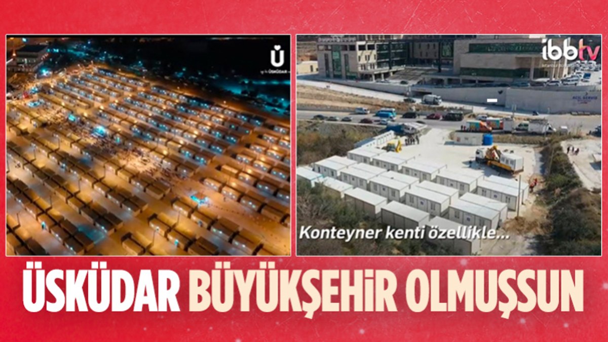 Hilmi Türkmen, Üsküdar Konteyner Kent'te depremzedelerle iftar yaptı