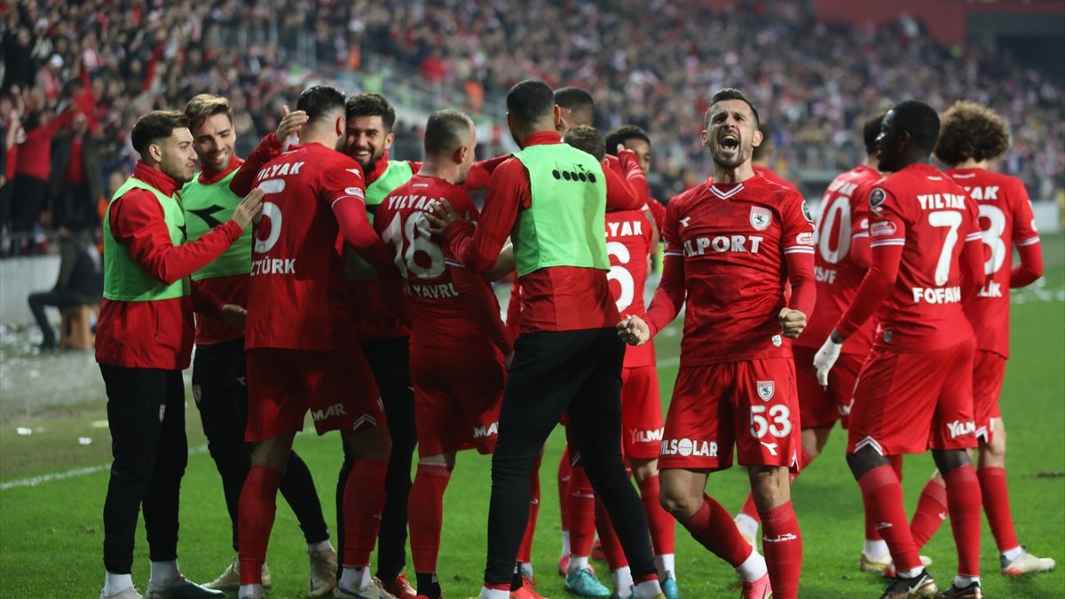 Süper Lig takımları, Samsunspor'u kutladı