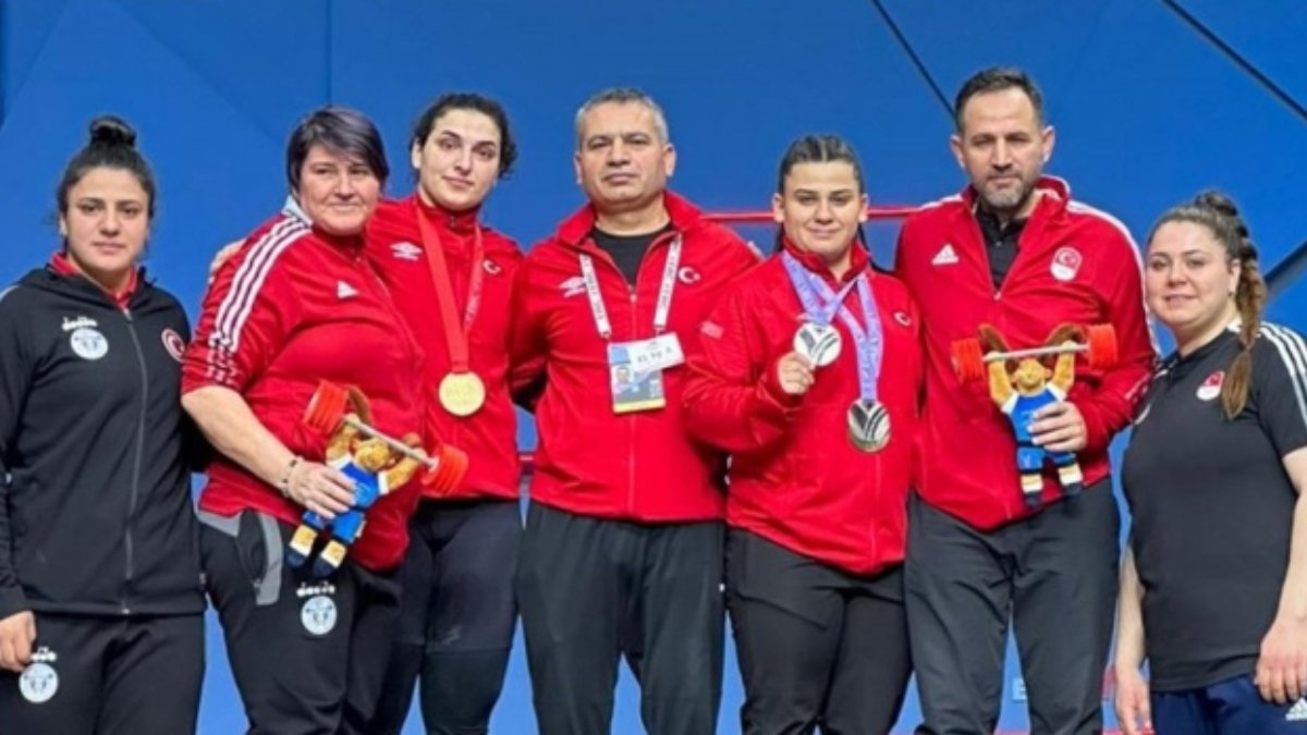 Avrupa Halter Şampiyonası'nda 21 madalya