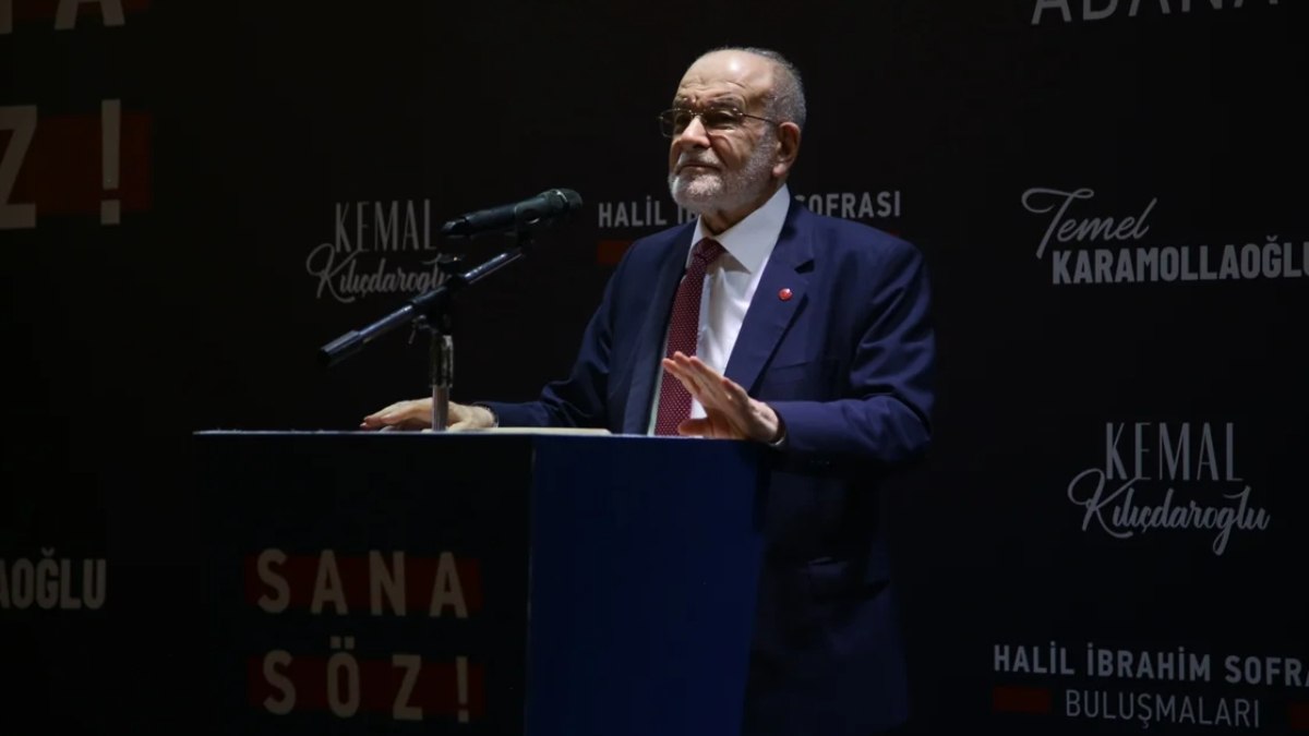 Saadet Partisi Lideri Temel Karamollaoğlu, 'Halil İbrahim Sofrası Buluşması'na katıldı