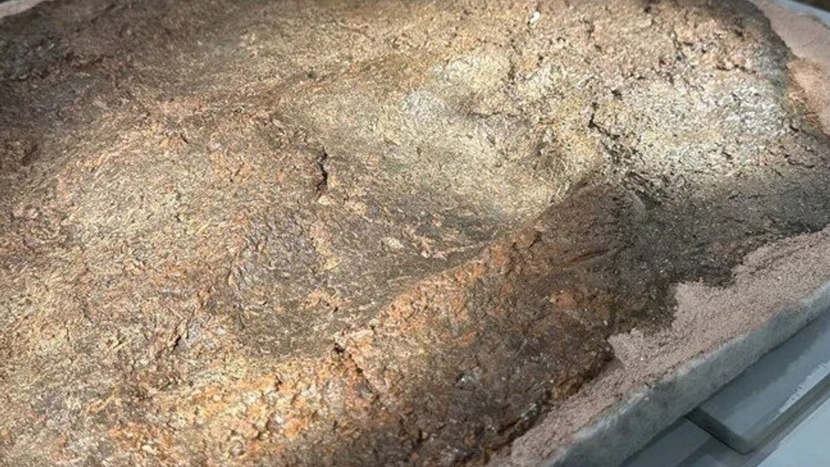İznik'te bulunan 8 bin yıllık ayak izi müzede koruma altına alındı