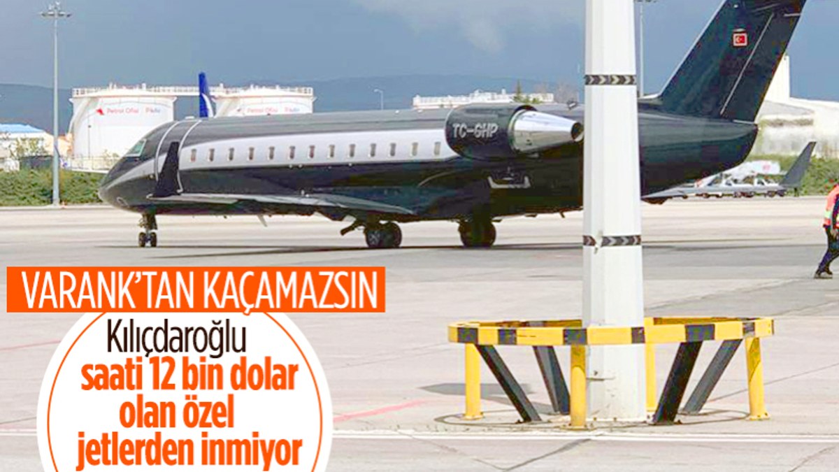 Bakan Mustafa Varank, Kemal Kılıçdaroğlu'nun özel uçağını paylaştı