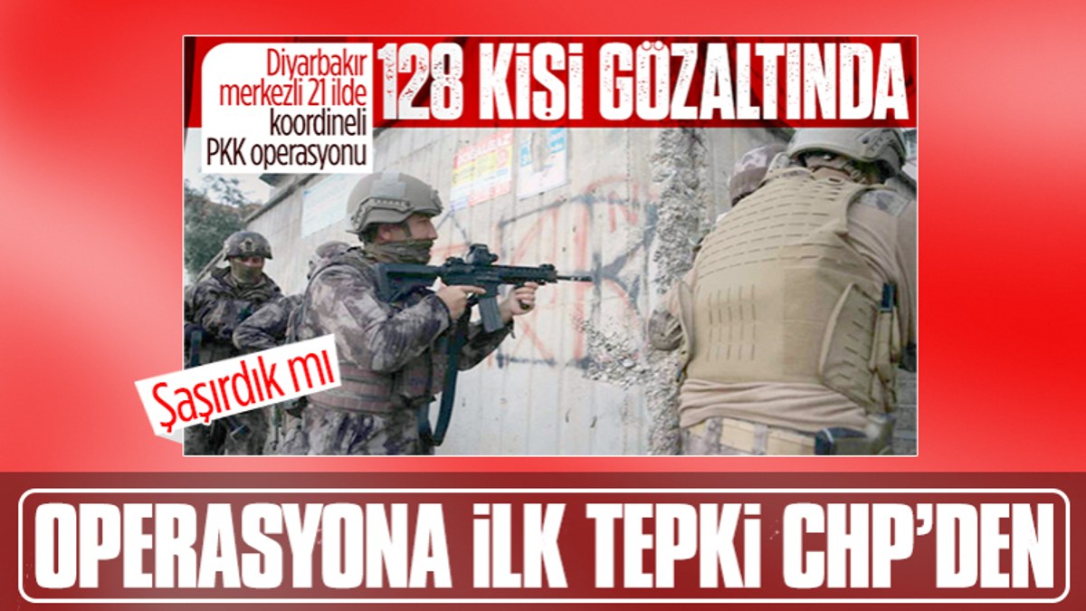 CHP'li Sezgin Tanrıkulu, PKK'ya yönelik operasyonlara karşı çıktı