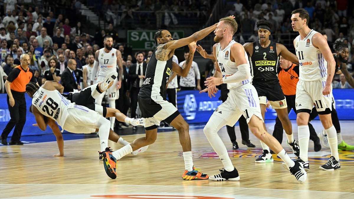 EuroLeague'de olaylı Real Madrid-Partizan maçının cezaları belli oldu